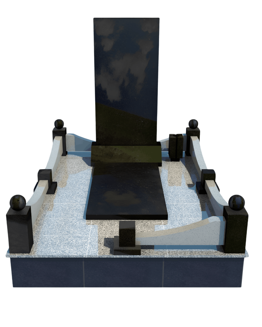 Одинарний пам’ятник, артикул od_3