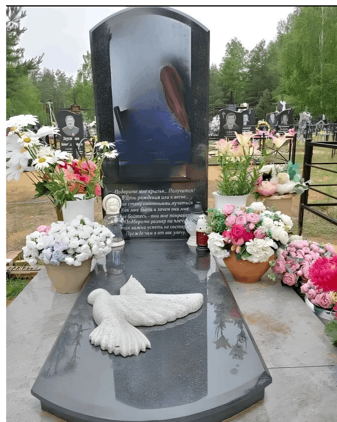 Одинарний пам’ятник, артикул od_30