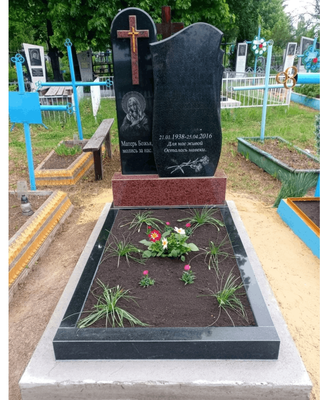 Одинарний пам’ятник, артикул od_46